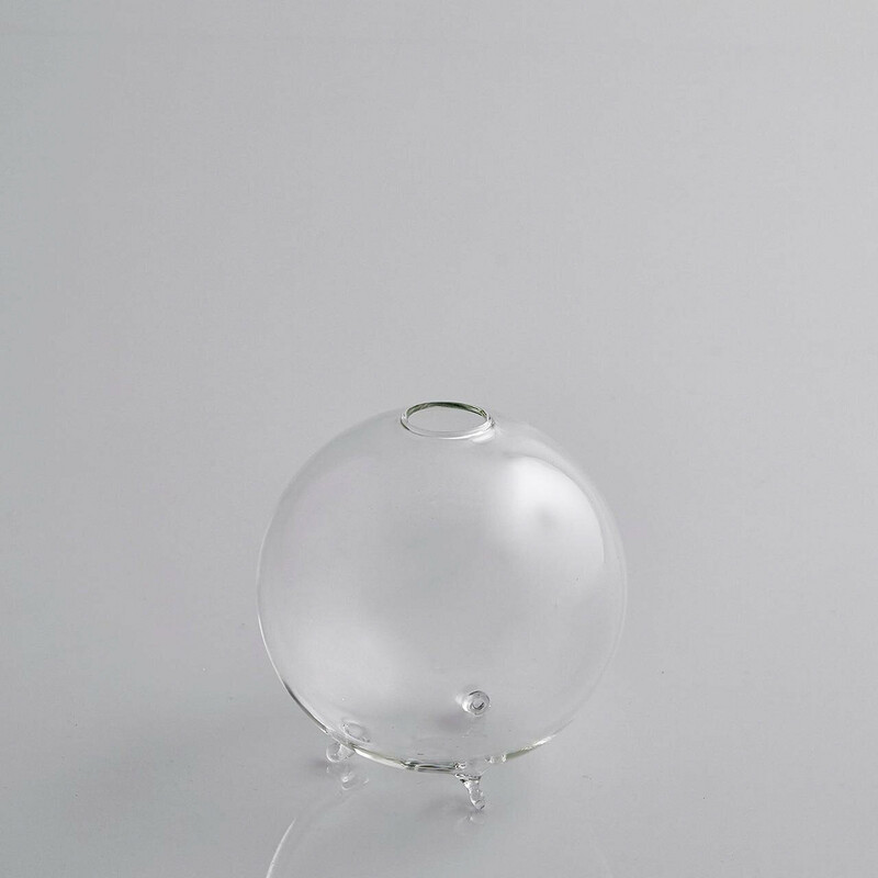 Vaso sfera in vetro