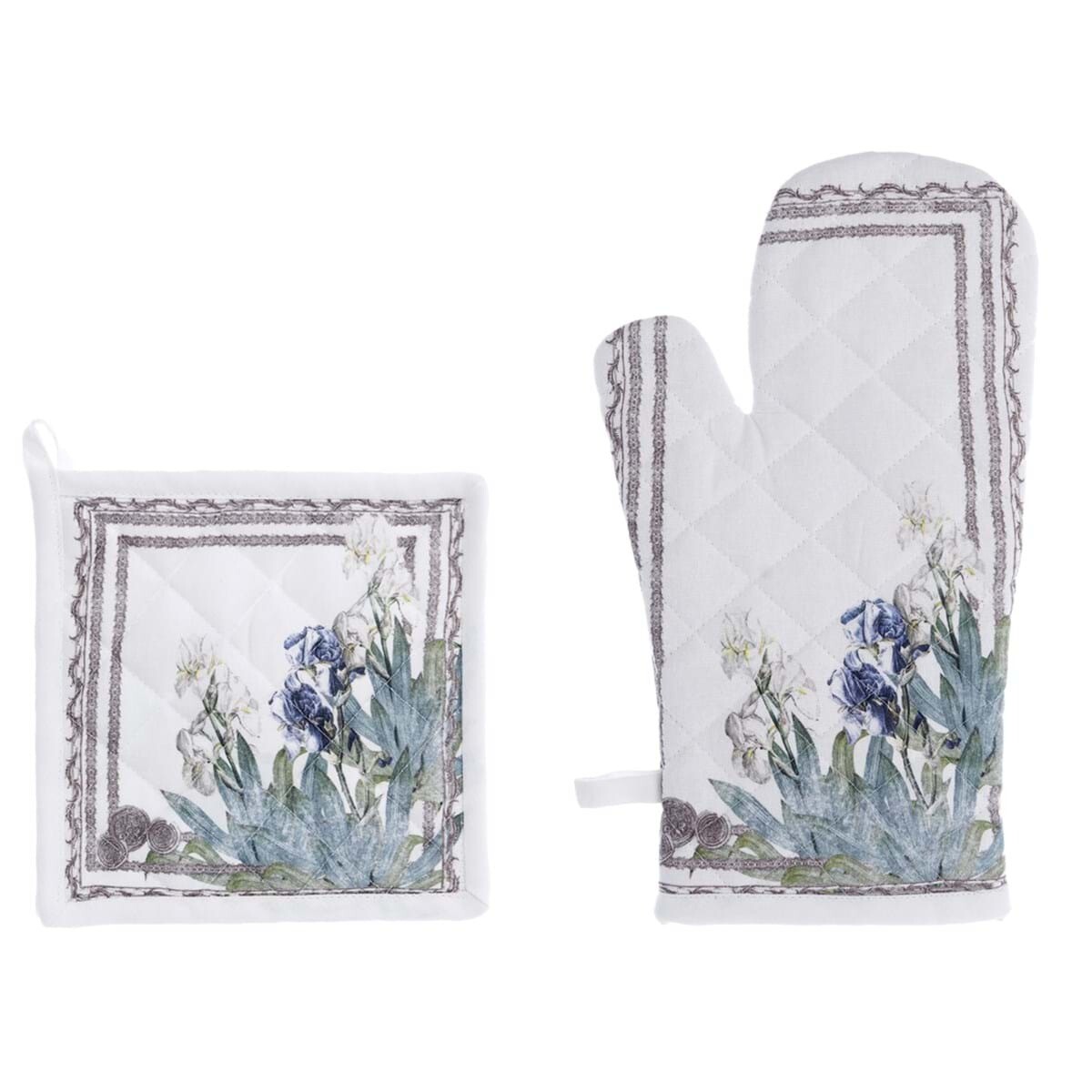 Set guantone + presina "Iris Garden"