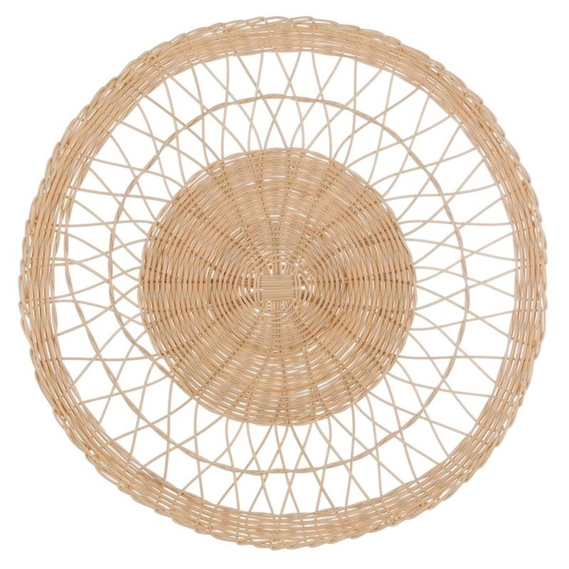 Sottopiatto rattan