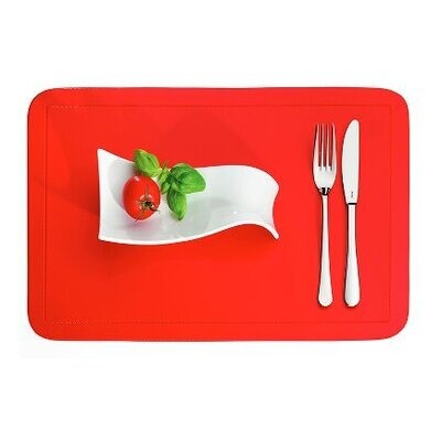 Tovaglietta in pvc rossa Tovaglietta in pvc rossa