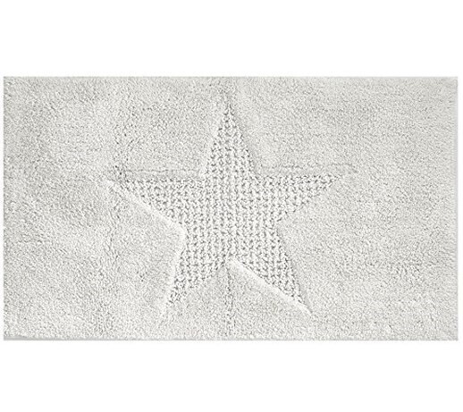 Tappeto bagno "Lindano" Grigio 100x60cm