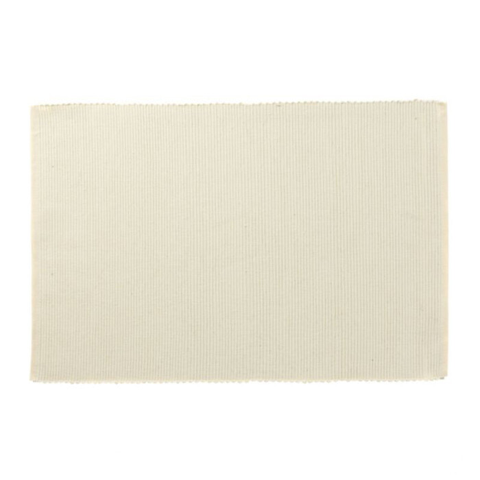 Tovaglietta in cotone 48x33cm Beige Tovaglietta in cotone 48x33cm Beige