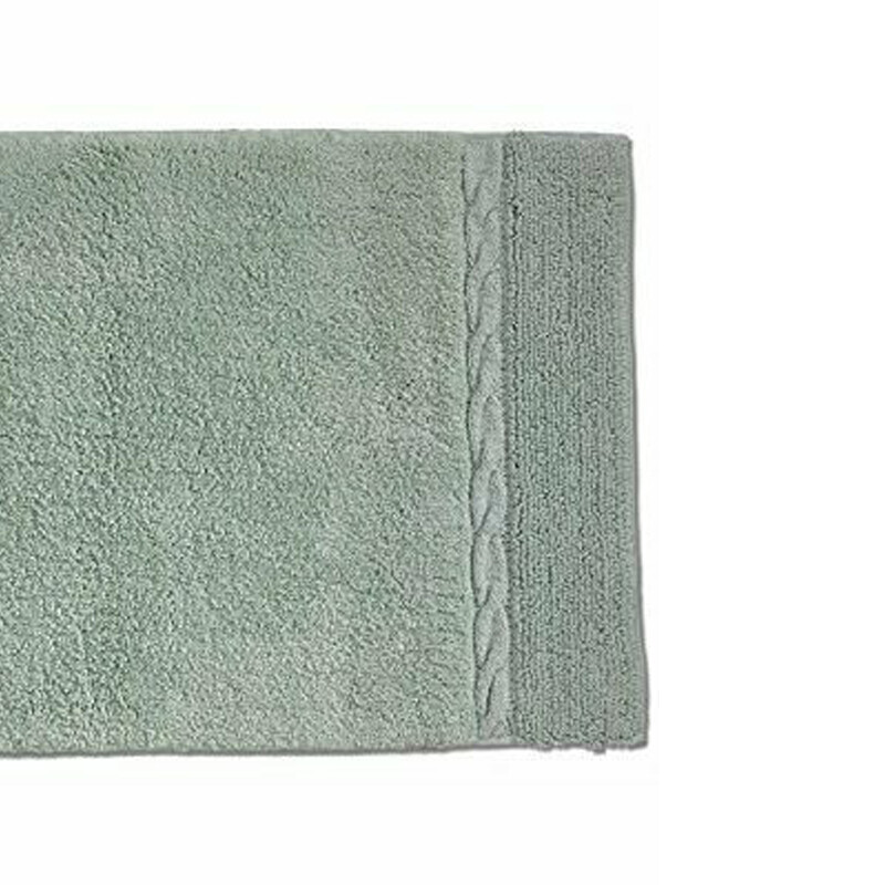 Tappeto bagno "Landora" verde 65x65cm