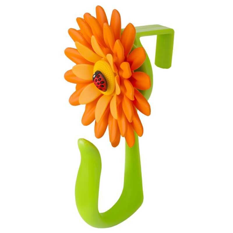 Set ganci "Flower Power" arancio