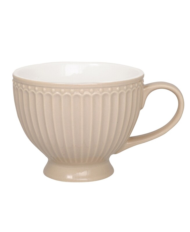Tazza tè "Alice" creamy