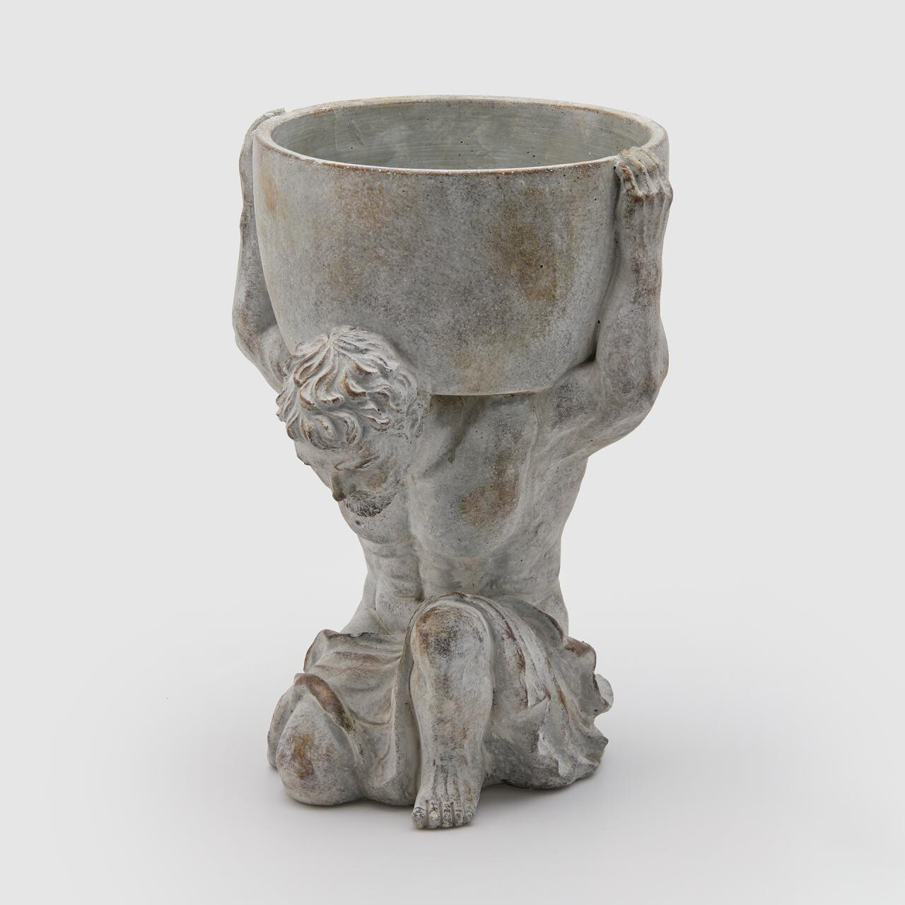 Vaso cemento "Atlante" h.32cm