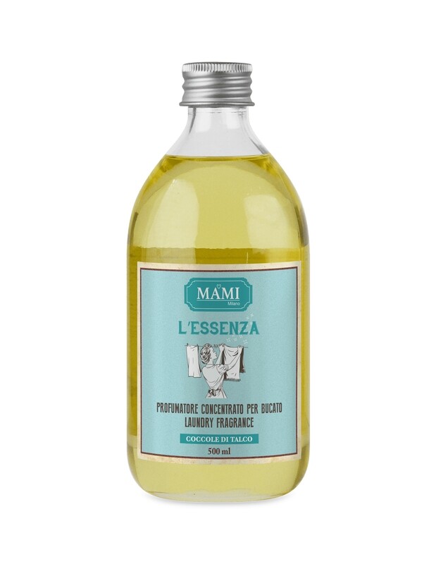 Essenza bucato Mami Milano  500ml Coccole di Talco - In Vetro