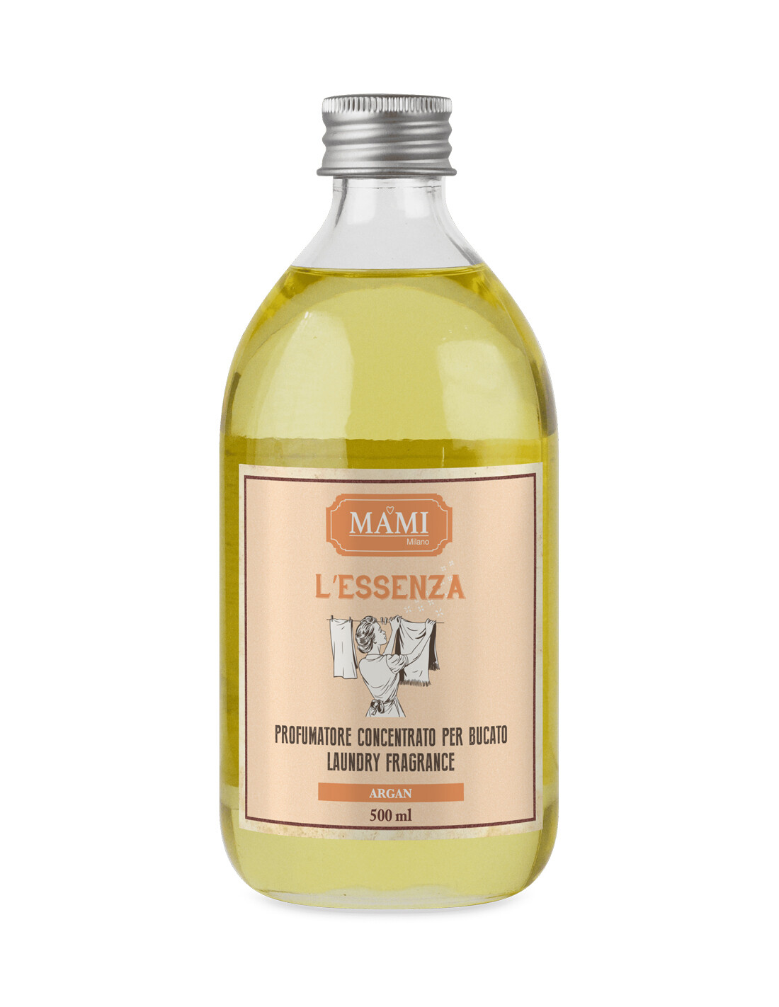 Essenza Bucato Mami Milano 500ml Argan - In Vetro