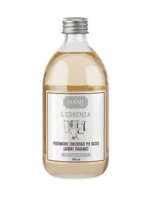 Essenza Bucato Mami Milano 500ml Diamante bianco - In Vetro Essenza Bucato Mami Milano 500ml Diamante bianco - In Vetro