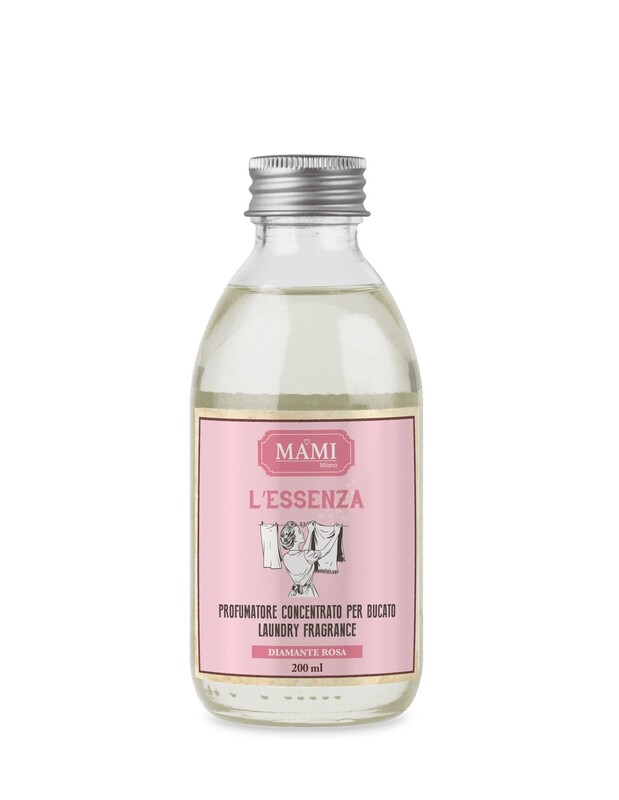 Essenza bucato Mami Milano 200ml Diamante Rosa - In Vetro