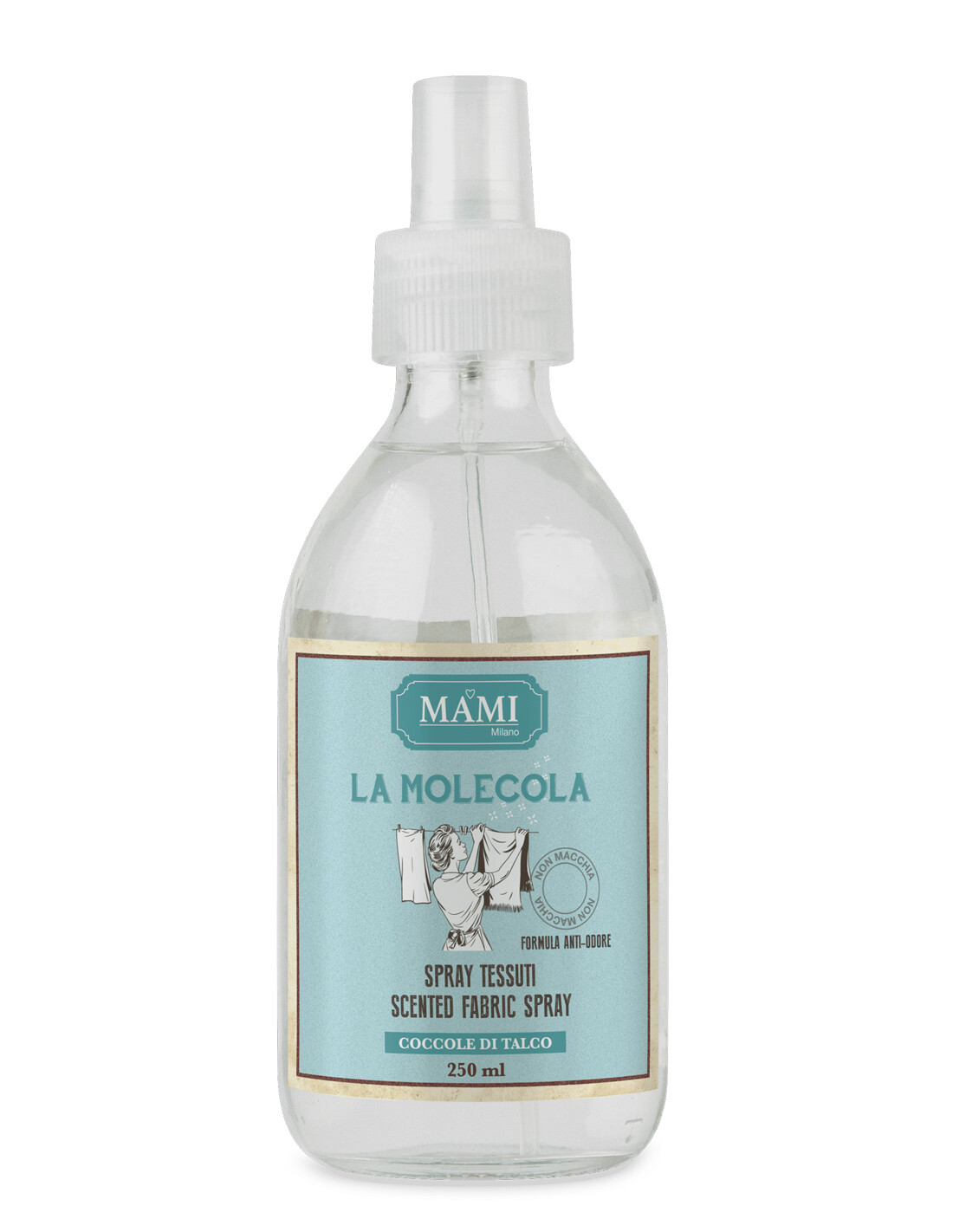 Molecola Spray tessuti Mami Milano Coccole di Talco - In Vetro