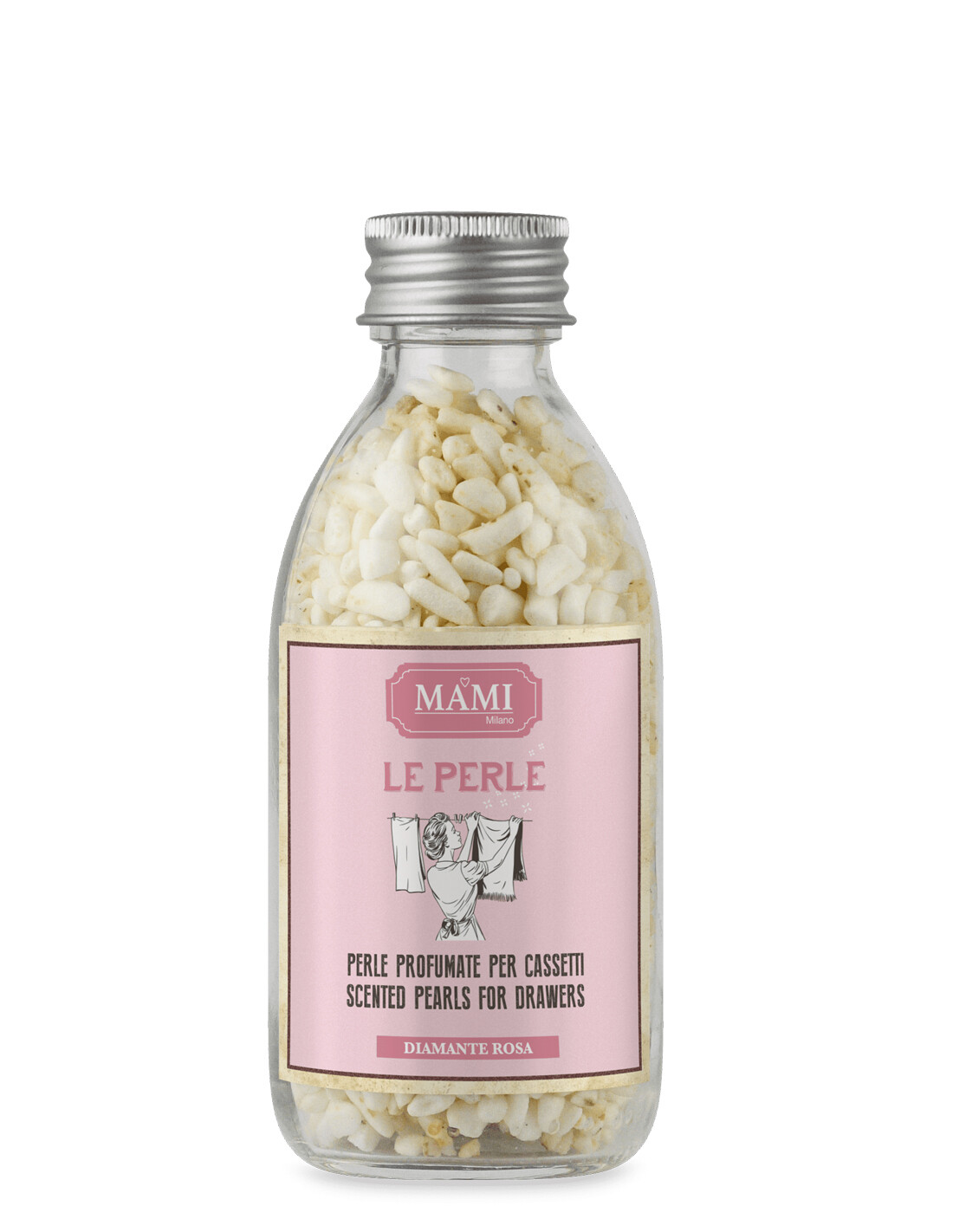 Perle Profumate cassetti Mami Milano Diamante rosa - In Vetro