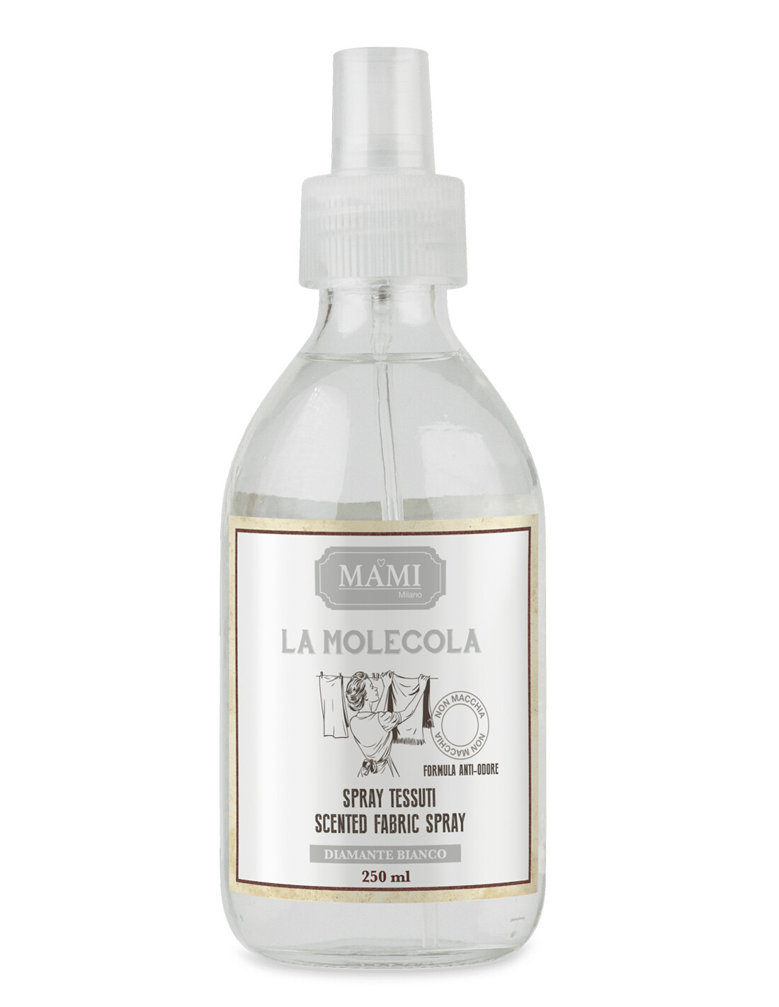 Molecola Spray tessuti Mami Milano Diamante bianco - In Vetro