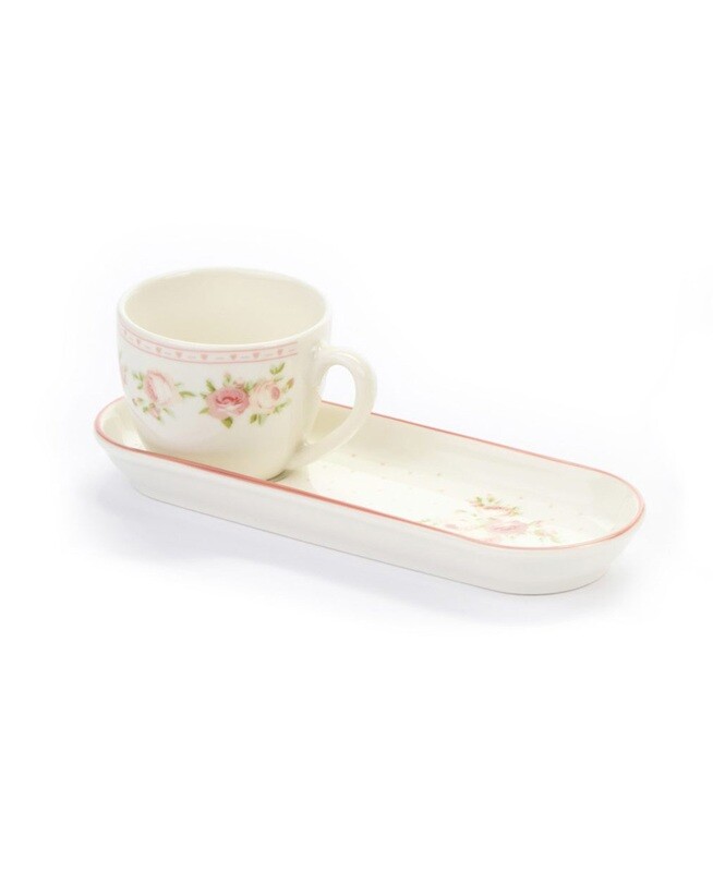 Tazza con piattino "Annette"