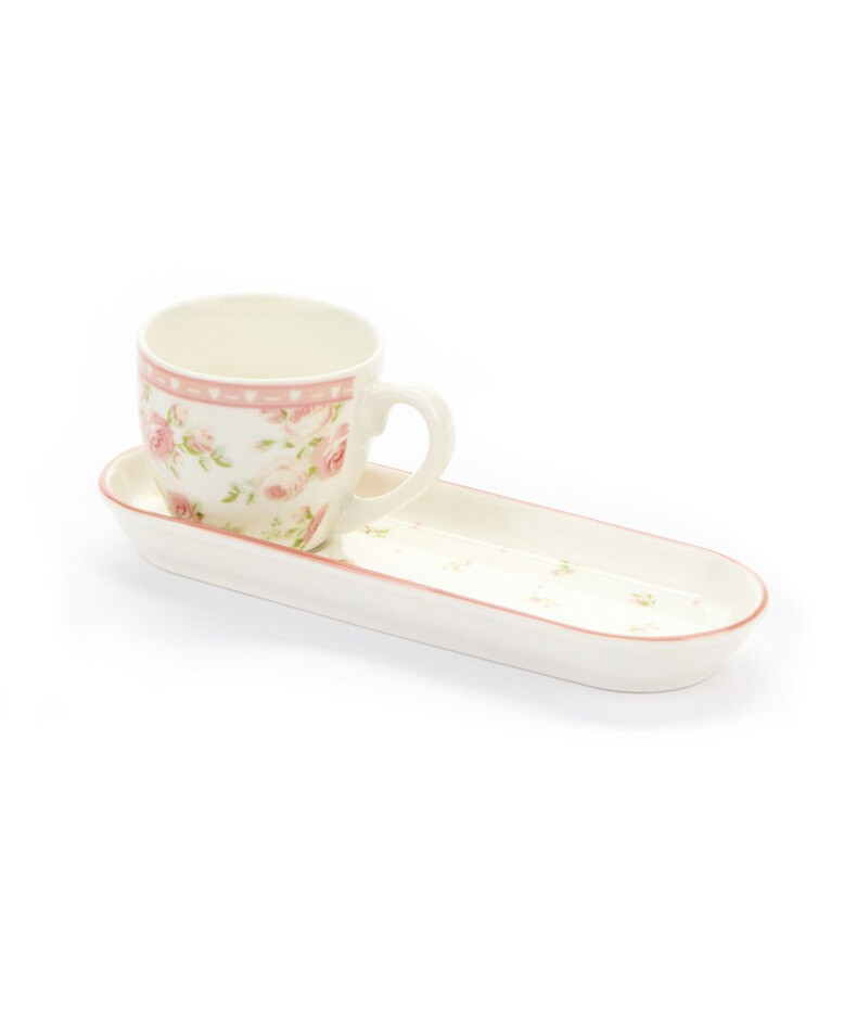 Tazza con piattino "Annette"