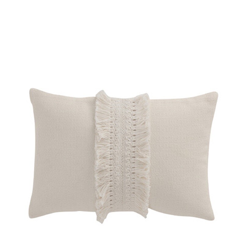 Cuscino rettangolare nappe