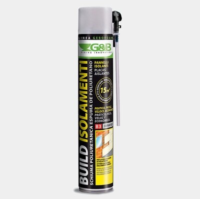 Schiuma poliuretanica 825ml Isolamenti "Gebofoam" B3