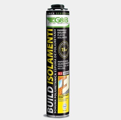Schiuma poliuretanica Isolamenti "Gebofoam" 825ml B3