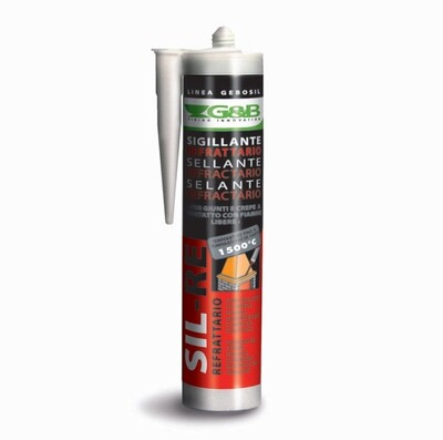 Sigillante refrattario 310ml grigio