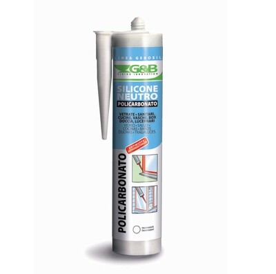 Silicone Neutro Pvc/Policarbonato 310ml Trasparente