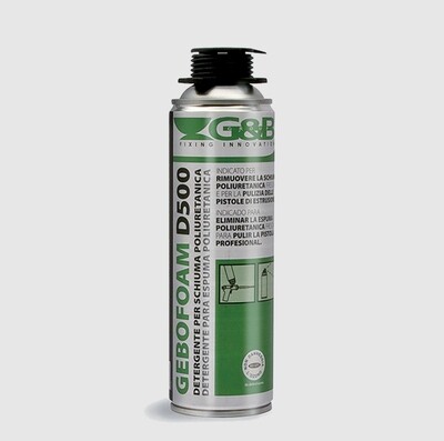 Solvente per schiuma Poliuretanica 500ml