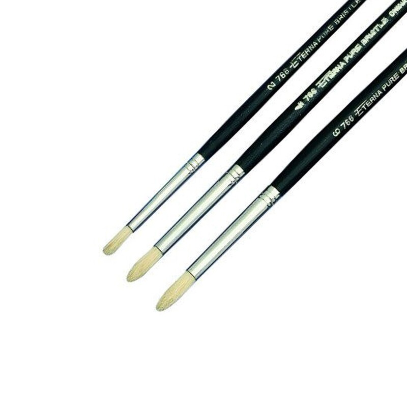 Kit 3 pennelli tondi ritocco