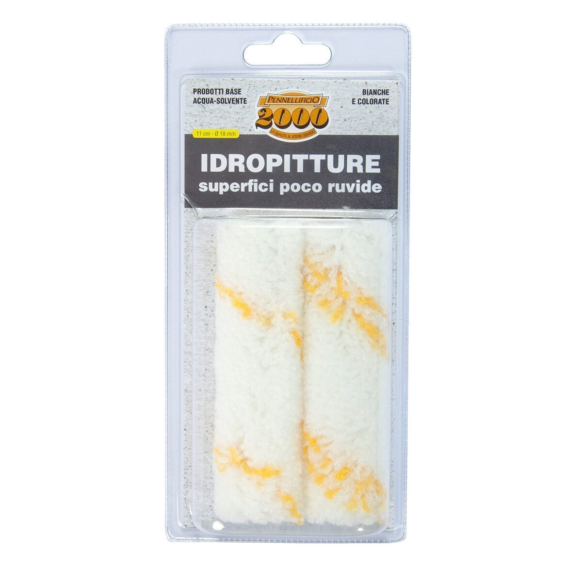 Set 2 rullini idropitture 10cm