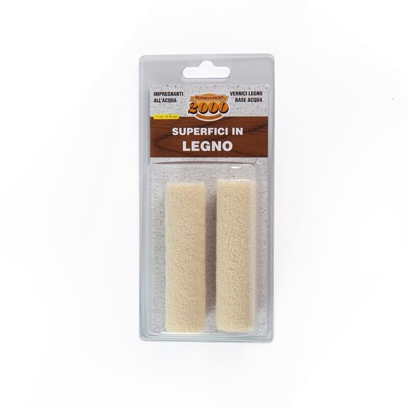 Set 2 rullini per legno 5cm