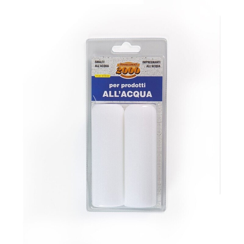 Set 2 rullini per prodotti all'acqua 5cm