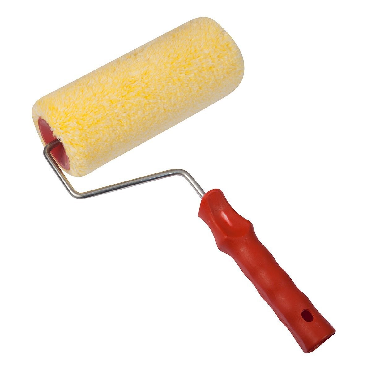Rullo acrilico giallo con manico