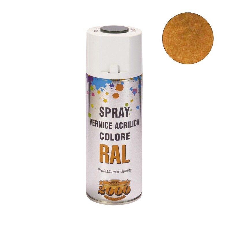 Smalto acrilico spray doratura oro ducato