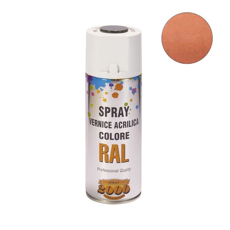 Smalto acrilico spray doratura rame