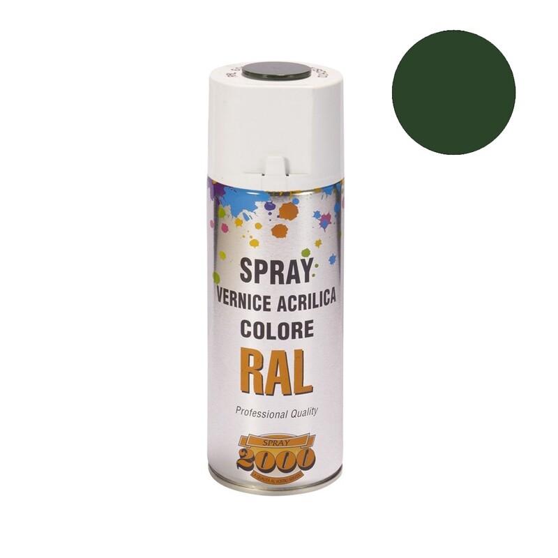 Smalto acrilico spray verde militare