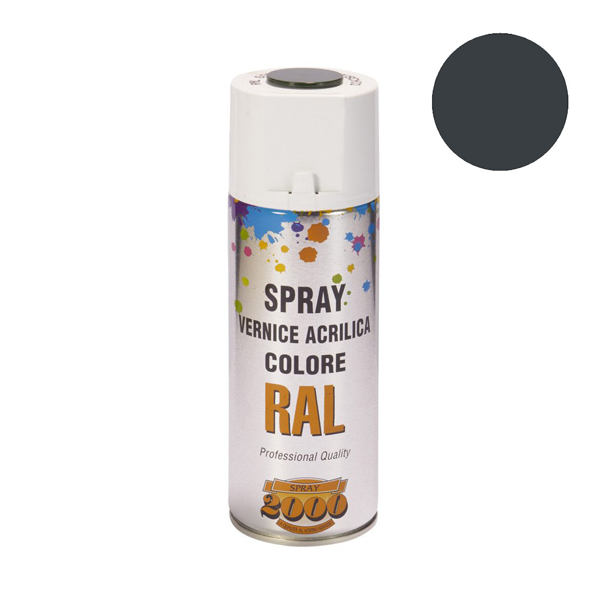 Smalto acrilico spray RAL 7016 Antracite