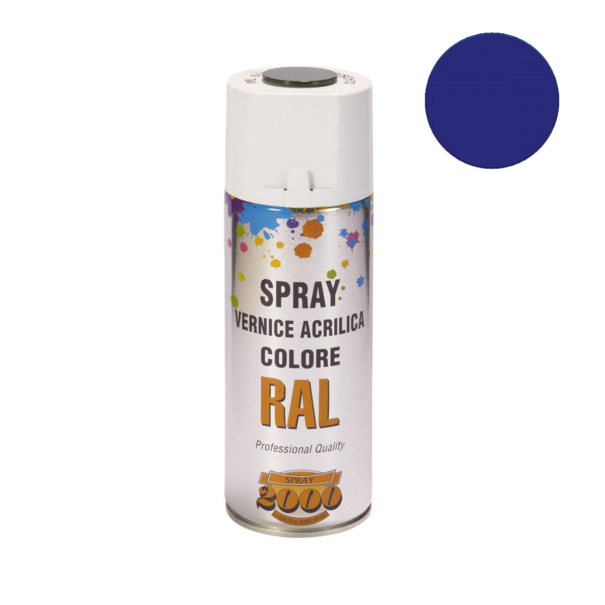 Smalto acrilico spray RAL 5002 Blu Oltremare