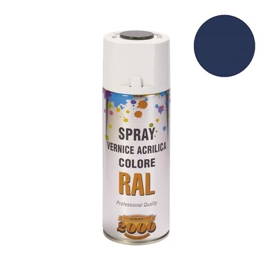 Smalto acrilico spray RAL 5003 Blu Zaffiro