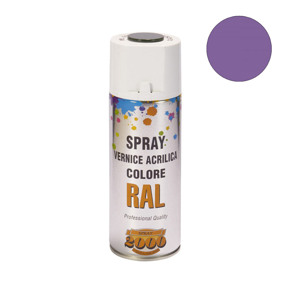 Smalto acrilico spray RAL 4005 Lilla Blu