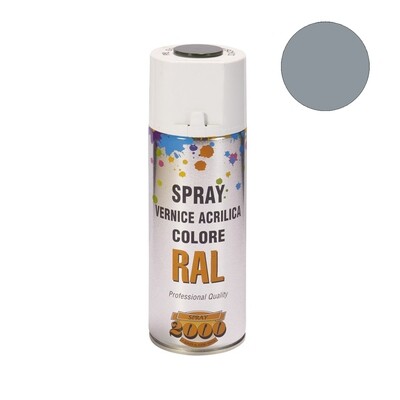 Smalto acrilico spray RAL 7001 Grigio Argento