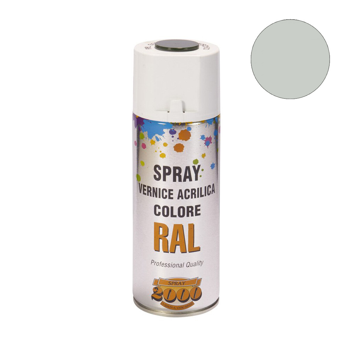 Smalto acrilico spray RAL 7035 Grigio Chiaro