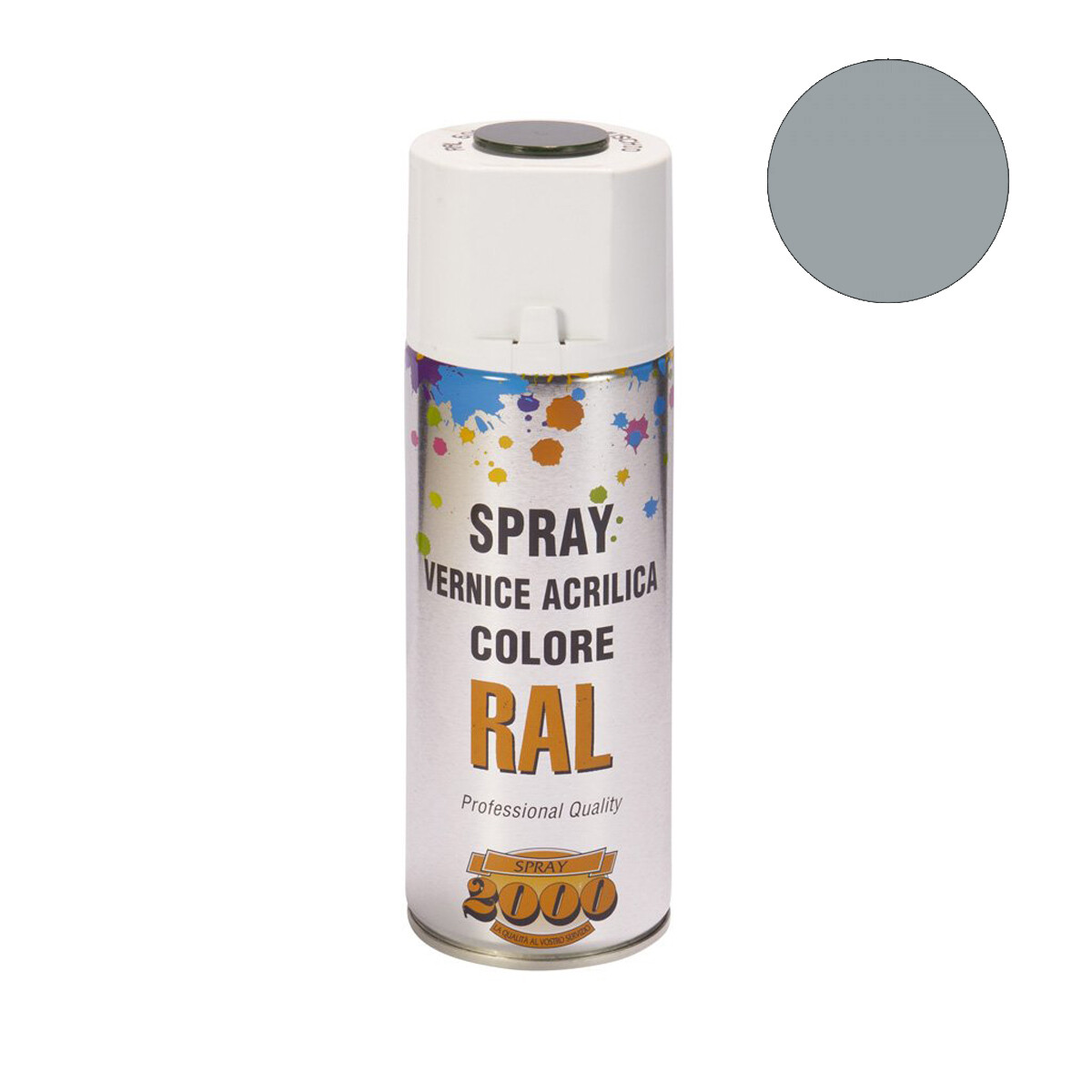 Smalto acrilico spray RAL 7040 Grigio Finestra
