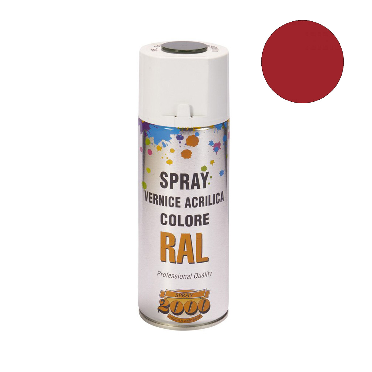 Smalto Acrilico Spray RAL 3002 Rosso Carminio