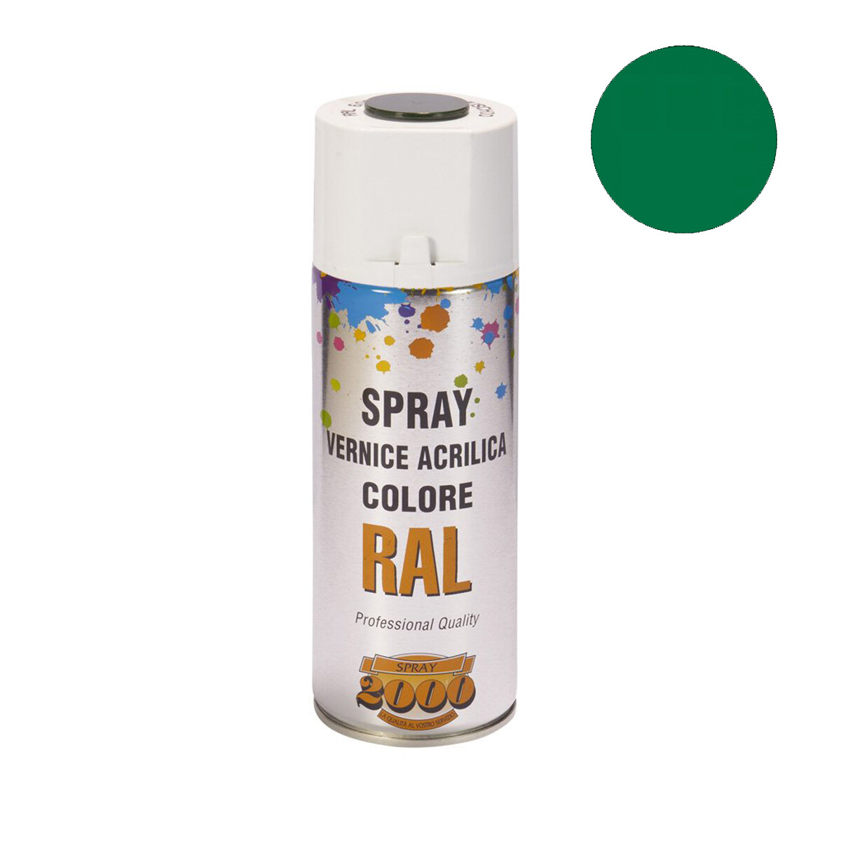 Smalto acrilico spray RAL 6029 Verde Menta