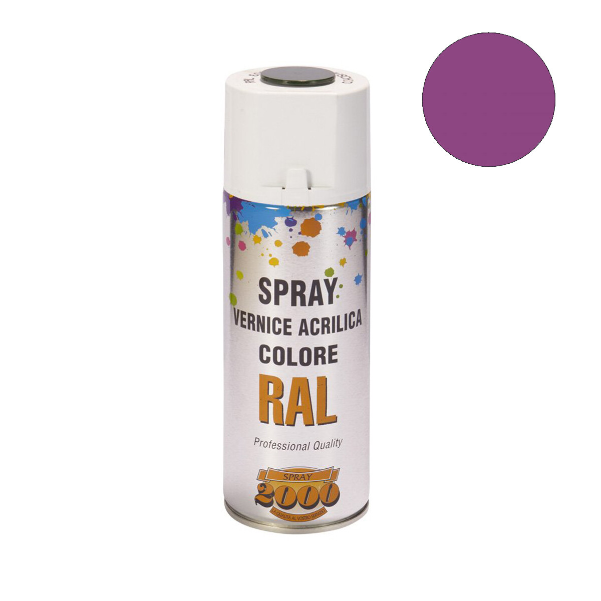 Smalto acrilico spray RAL 4008 Violetto Segnale