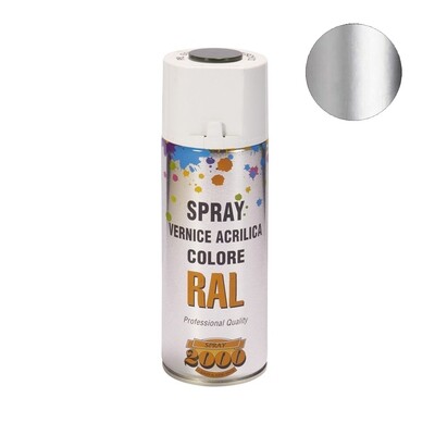Smalto acrilico spray cromato Argento