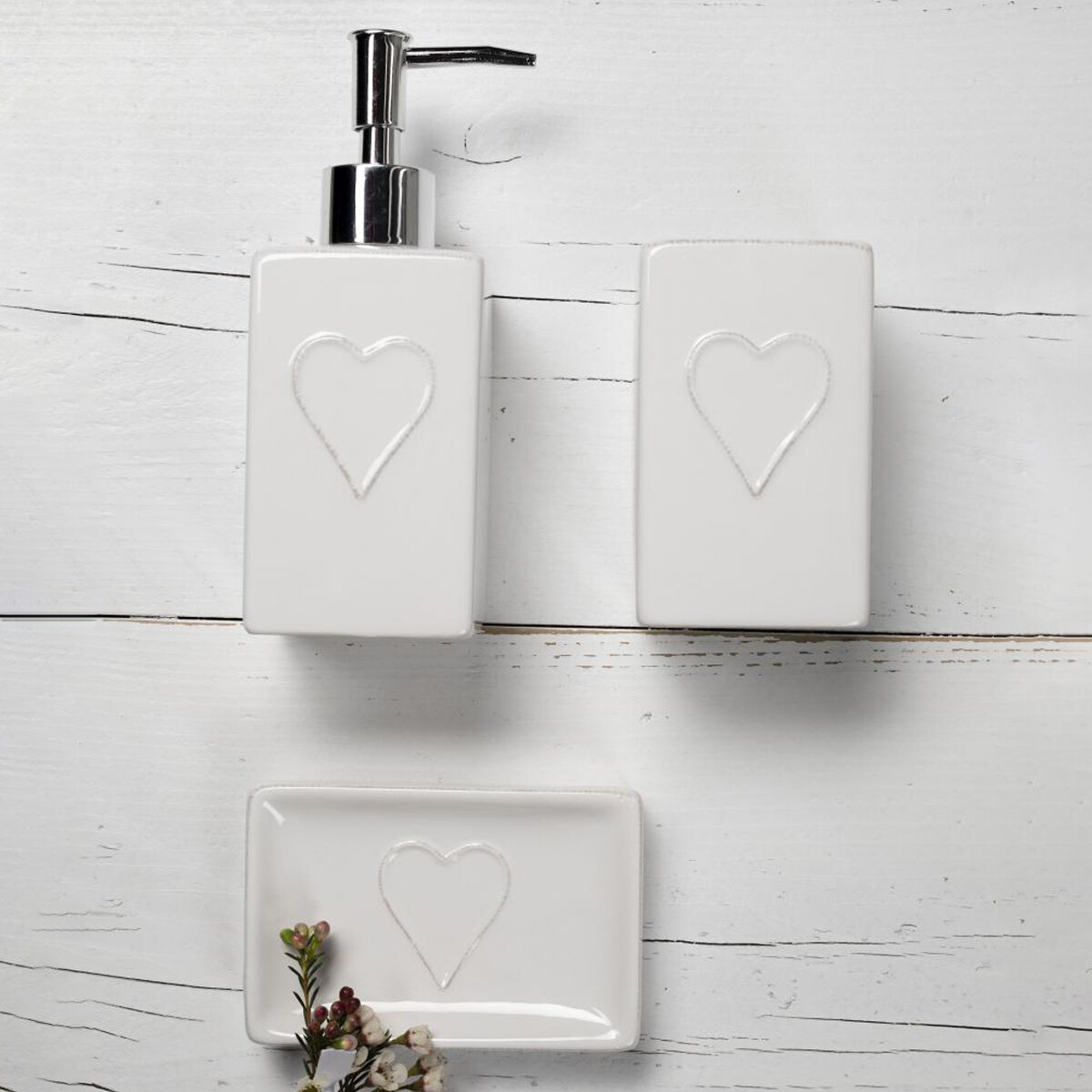 Set bagno "Cuore"