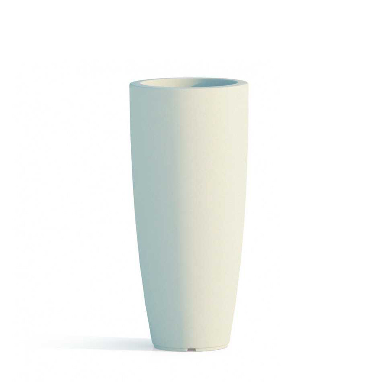 Vaso "Stilo Round" h.70cm Avorio