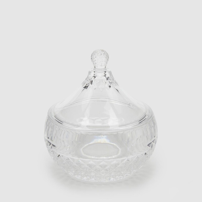 Contenitore coppa bombata h.18cm