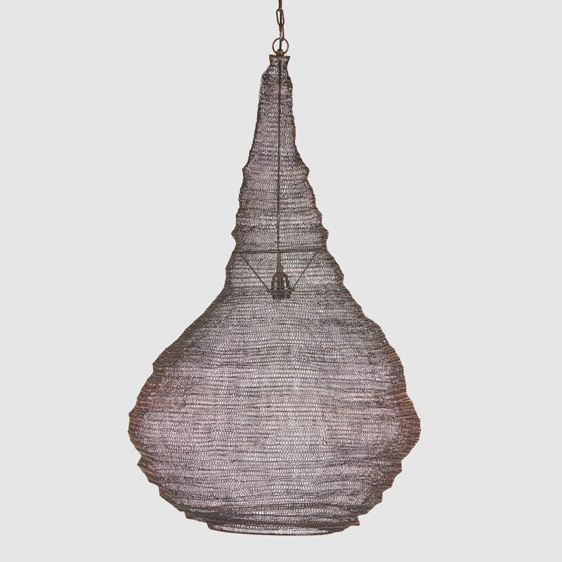 Lampadario telescopico goccia h.100cm