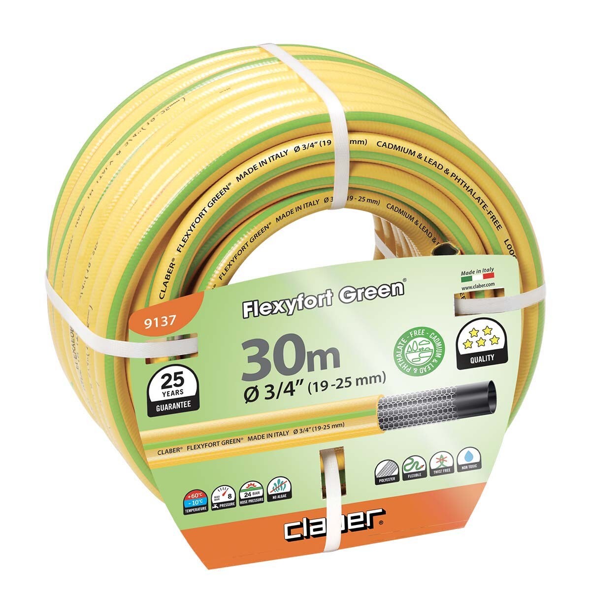 Tubo irrigazione "FlexyFort green" ø 3/4" 30mt