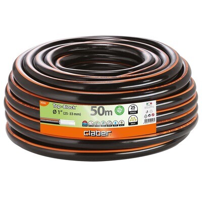 Tubo irrigazione "Top Black" ø 25-33mm 50mt